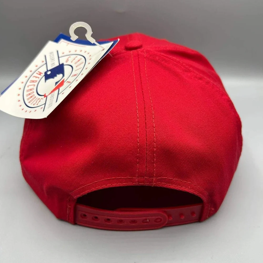 Vintage St. Louis Cardinals MLB Hat Men Red Twins Enterprise Snap Back Cap New